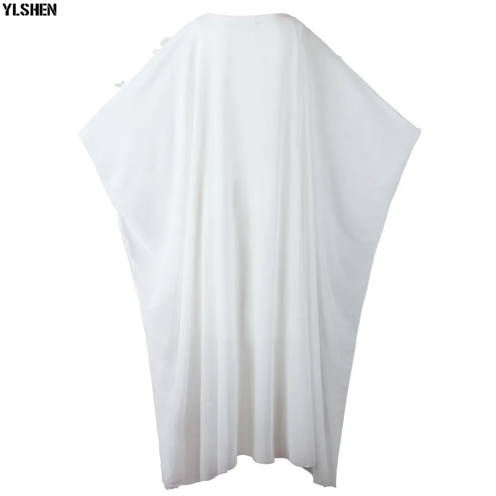 New African Dresses for Women Dashiki Loose Lace Africa Dress African Clothes Bazin Embroidery Robe Abay Dubai Muslim Long Dress 09