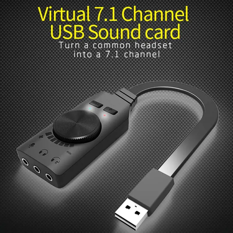 Portable USB External Game Sound Card Microphone Earphone Two In One With 3 Port Output Volume Adjustable For Windows Mac Linux
Portable USB External Game Sound Card Microphone Earphone Two In One With 3 Port Output Volume Adjustable For Windows Mac Linux
