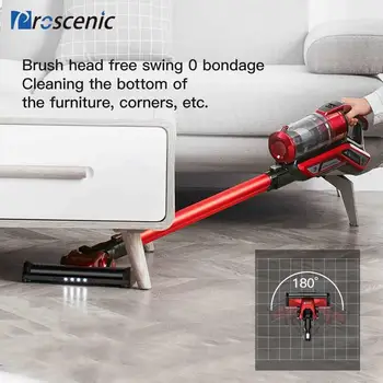 Proscenic I9 22000Pa Rechargeable Handheld Vacuum Cleaner for Home Cyclone Filter Portable Vertical Cordless Vacuum Cleaner
Proscenic I9 22000Pa Rechargeable Handheld Vacuum Cleaner for Home Cyclone Filter Portable Vertical Cordless Vacuum Cleaner