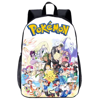 Anime Pokemon Backpack Boys Girls School Bags Children Pikachu Backpack For Teenagers Kids Gift Backpacks Schoolbags Mochilas
Anime Pokemon Backpack Boys Girls School Bags Children Pikachu Backpack For Teenagers Kids Gift Backpacks Schoolbags Mochilas