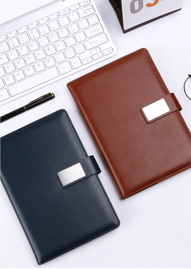 gift box creative business stationery gift pu notebook set