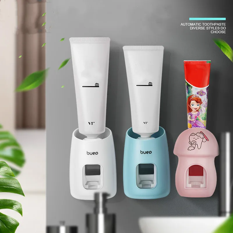 Household Lazy Toothpaste Dispenser Squeezer Plastic Bathroom Accessory Organizer Rack Strong Suction Automatic Toothpaste Stand
Household Lazy Toothpaste Dispenser Squeezer Plastic Bathroom Accessory Organizer Rack Strong Suction Automatic Toothpaste Stand