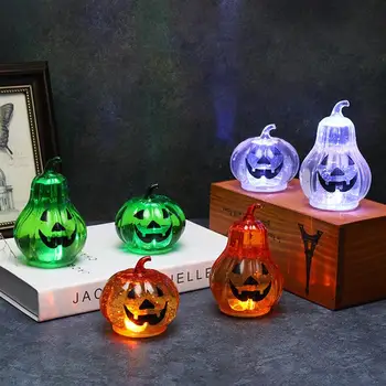 3PCS Halloween Pumpkin Lamp Props Glowing Pumpkin LED Lights Plastic Halloween Decorations for Bar Store
3PCS Halloween Pumpkin Lamp Props Glowing Pumpkin LED Lights Plastic Halloween Decorations for Bar Store