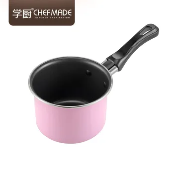 Mini Colorful Composite Multilayer Bottom Non-stick Milk Pot 11cm Small Convenient Carbon Steel Instant Pot Kitchen Stock Pots
Mini Colorful Composite Multilayer Bottom Non-stick Milk Pot 11cm Small Convenient Carbon Steel Instant Pot Kitchen Stock Pots