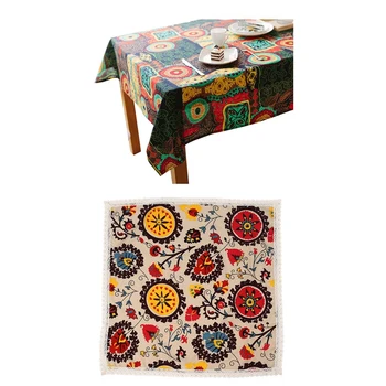 Washable Square Cotton Linen Tablecloth, Dinner Picnic Table Cloth & Square Cotton Linen Lace Sun Flower Tablecloth
Washable Square Cotton Linen Tablecloth, Dinner Picnic Table Cloth & Square Cotton Linen Lace Sun Flower Tablecloth