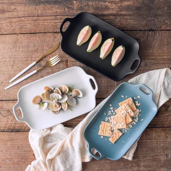Nordic creative breakfast plate ceramics tableware Ceramic Steak Plate Fruit Salad Dessert Round Plate Dish Tableware
Nordic creative breakfast plate ceramics tableware Ceramic Steak Plate Fruit Salad Dessert Round Plate Dish Tableware
