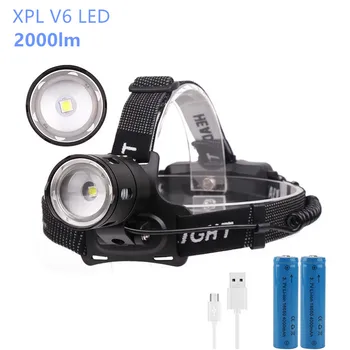 BORUiT XPL V6 LED Headlamp 3-Mode Zoomable Headlight 4000LM High Power 18650 Rechargeable Camping Hunting Head Flashlight Torch
BORUiT XPL V6 LED Headlamp 3-Mode Zoomable Headlight 4000LM High Power 18650 Rechargeable Camping Hunting Head Flashlight Torch