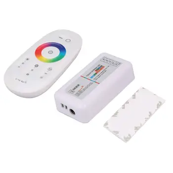 2.4G RGBW Touch Controller LED Strip Wireless RF Remote Control With Remote Wall Holder for LED Strip Light
2.4G RGBW Touch Controller LED Strip Wireless RF Remote Control With Remote Wall Holder for LED Strip Light