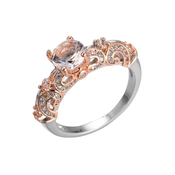 The New Silver and Gold Color Ring Classic Exquisite Dazzling Temperament Female Models Inlaid Zircon Hand Jewelry
The New Silver and Gold Color Ring Classic Exquisite Dazzling Temperament Female Models Inlaid Zircon Hand Jewelry