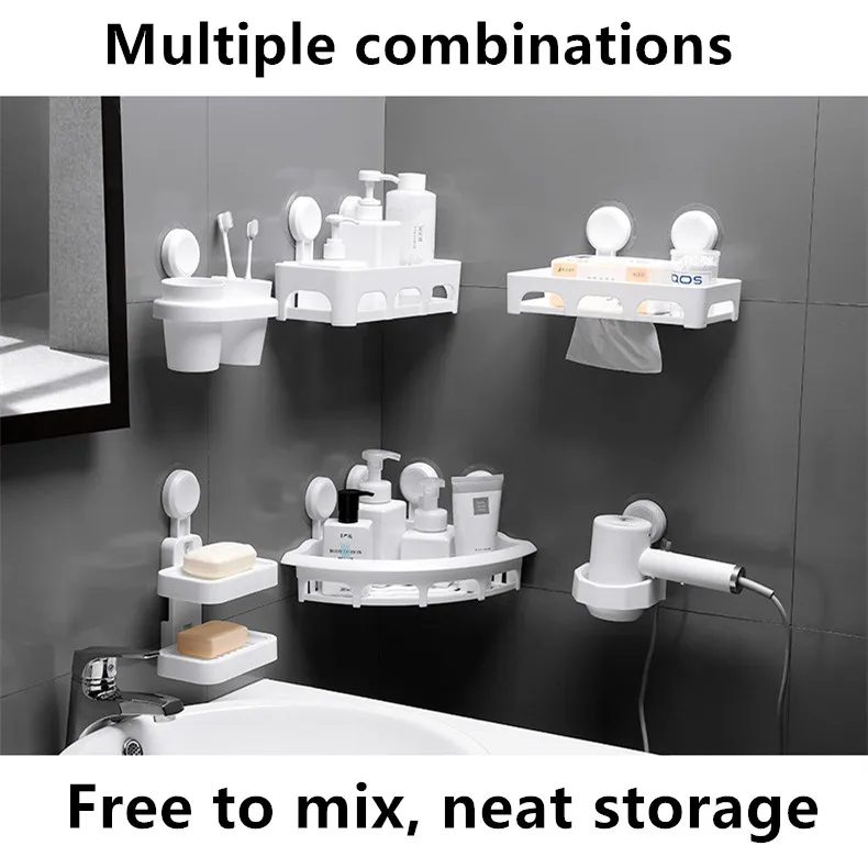 Multifunction Wall Hanging Bathroom Shelf Bathroom Accessories Paper Towel Holder Creative Cup Holder Soap Box Triangular Rack
Multifunction Wall Hanging Bathroom Shelf Bathroom Accessories Paper Towel Holder Creative Cup Holder Soap Box Triangular Rack
