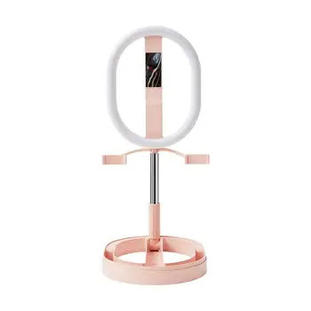 Phone Stand Live Broadcast Stand Selfie Fill Light Ring Telescopic Folding Lamp Bracket with 2 Phone Clips
Phone Stand Live Broadcast Stand Selfie Fill Light Ring Telescopic Folding Lamp Bracket with 2 Phone Clips