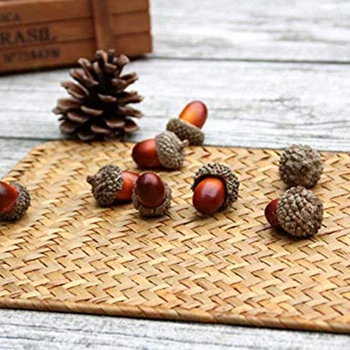 Pack of 4, Natural Seagrass Place Mat, 17 Inch X 12 Inch, Hand-Woven Rectangular Rattan Placemats
Pack of 4, Natural Seagrass Place Mat, 17 Inch X 12 Inch, Hand-Woven Rectangular Rattan Placemats