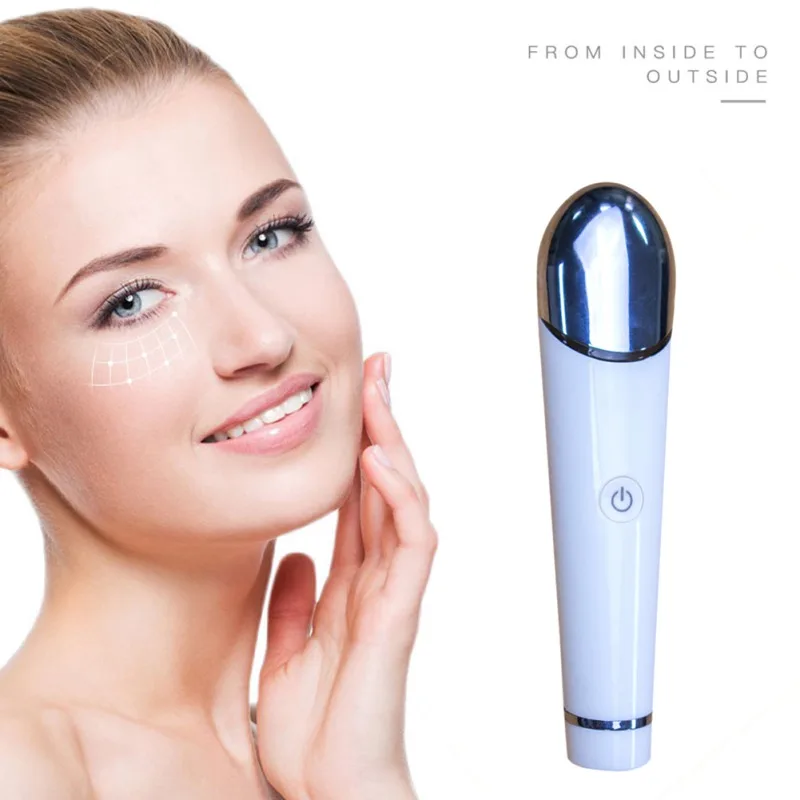 Eye Massager Pen Anti Wrinkle Electric Eye Massage Device Removal Dark Circle Puffiness Vibration
Eye Massager Pen Anti Wrinkle Electric Eye Massage Device Removal Dark Circle Puffiness Vibration