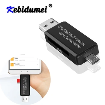 Kebidumei 2 in 1 USB Card Reader Universal Micro USB OTG TF SD Card Reader Phone Extension Headers USB 2.0 OTG Adapter For PC
Kebidumei 2 in 1 USB Card Reader Universal Micro USB OTG TF SD Card Reader Phone Extension Headers USB 2.0 OTG Adapter For PC