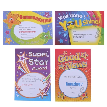 100Pcs Practical Useful Portable Certificate Of Merit for Girls Kids Boys
100Pcs Practical Useful Portable Certificate Of Merit for Girls Kids Boys