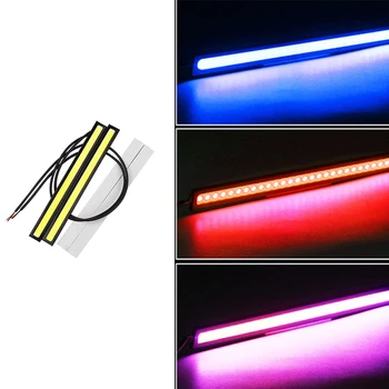 10Pcs COB LED Daytime Running Lights 12V DRL 17CM Waterproof Auto Light Driving LED Strip Light Car Styling White Blue Yellow
10Pcs COB LED Daytime Running Lights 12V DRL 17CM Waterproof Auto Light Driving LED Strip Light Car Styling White Blue Yellow