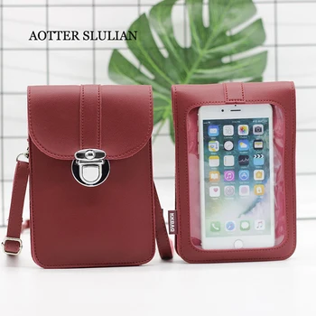 Mini Crossbody Bag Transparent Shoulder Bag Women Touching Screen Female Sac A Main Girl Money Smartphone Messenger Bags Handbag
Mini Crossbody Bag Transparent Shoulder Bag Women Touching Screen Female Sac A Main Girl Money Smartphone Messenger Bags Handbag