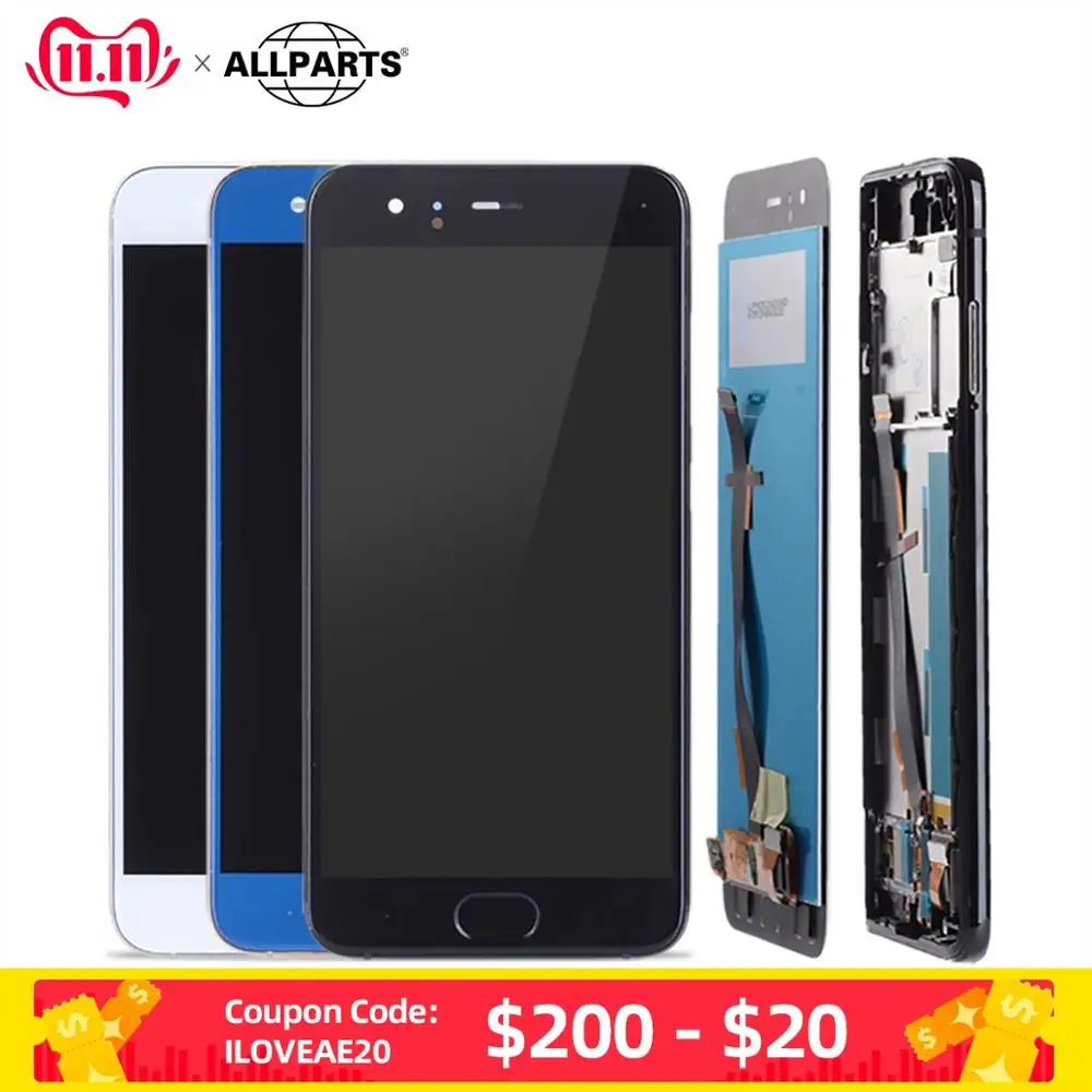 Fingerprint Sensor Original LCD For XIAOMI Mi6 Display Touch Screen With Frame Replacement for XIAOMI Mi6 LCD Mi 6 LCD Display
Fingerprint Sensor Original LCD For XIAOMI Mi6 Display Touch Screen With Frame Replacement for XIAOMI Mi6 LCD Mi 6 LCD Display