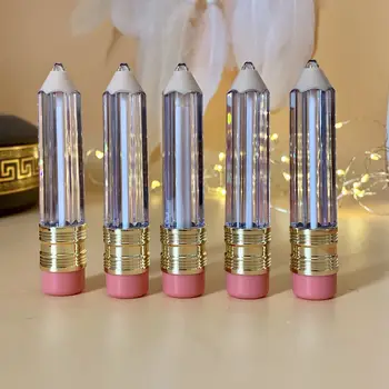 100pcs 5ml Empty Lip Gloss Tube Container Transparent Lip Balm Tubes Pencil Shape Lipstick Fashion Refillable Lipgloss Bottles
100pcs 5ml Empty Lip Gloss Tube Container Transparent Lip Balm Tubes Pencil Shape Lipstick Fashion Refillable Lipgloss Bottles