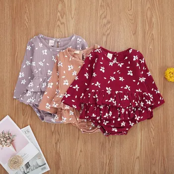 Newborn Petal Print Cotton Linen Romper Infant Long Sleeve Round Neck Ruffle Layered Jumpsuit Casual Style Playsuit
Newborn Petal Print Cotton Linen Romper Infant Long Sleeve Round Neck Ruffle Layered Jumpsuit Casual Style Playsuit