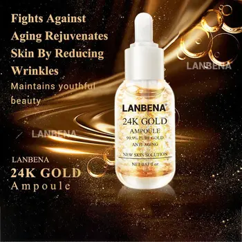 24K Gold foil Essence Liquid Set Facial Essence Liquid Whitening Repair Nicotinamide Serum Anti Wrinkles Solution Moisturizing
24K Gold foil Essence Liquid Set Facial Essence Liquid Whitening Repair Nicotinamide Serum Anti Wrinkles Solution Moisturizing