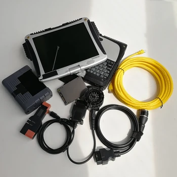 

For BMW Icom A2+B+C V05/2020 software ISTA-D 4.22.32 Inpa ETK installed on Used Laptop CF-19 4G Ready to use for Auto diagnose