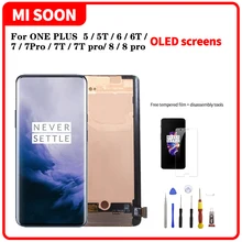 LCD Pour oneplus 3T 5 5T 6 6T 7 7T 7pro 8 8pro 8Z LCD AFFICHAGE Écran Tactile Numériseur Pour oneplus 5 5T 6 6T 7 7T écran=