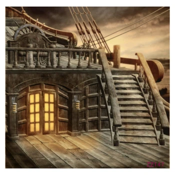 Hot AMS-5x7FT Vinyl Studio Photography Backdrop Retro Pirate Ship Photo Background 
Hot AMS-5x7FT Vinyl Studio Photography Backdrop Retro Pirate Ship Photo Background