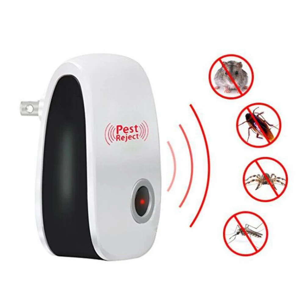 Enhanced Version Electronic Cat Ultrasonic Anti Mosquito Insect Repeller Rat Mouse Cockroach Pest Reject Repellent EU/US Plug
Enhanced Version Electronic Cat Ultrasonic Anti Mosquito Insect Repeller Rat Mouse Cockroach Pest Reject Repellent EU/US Plug