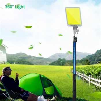 Portable searchlight Lantern recargable LED Camping Tent Light outdoors Road travel 4.5m telescopic rod emergency work light 
Portable searchlight Lantern recargable LED Camping Tent Light outdoors Road travel 4.5m telescopic rod emergency work light