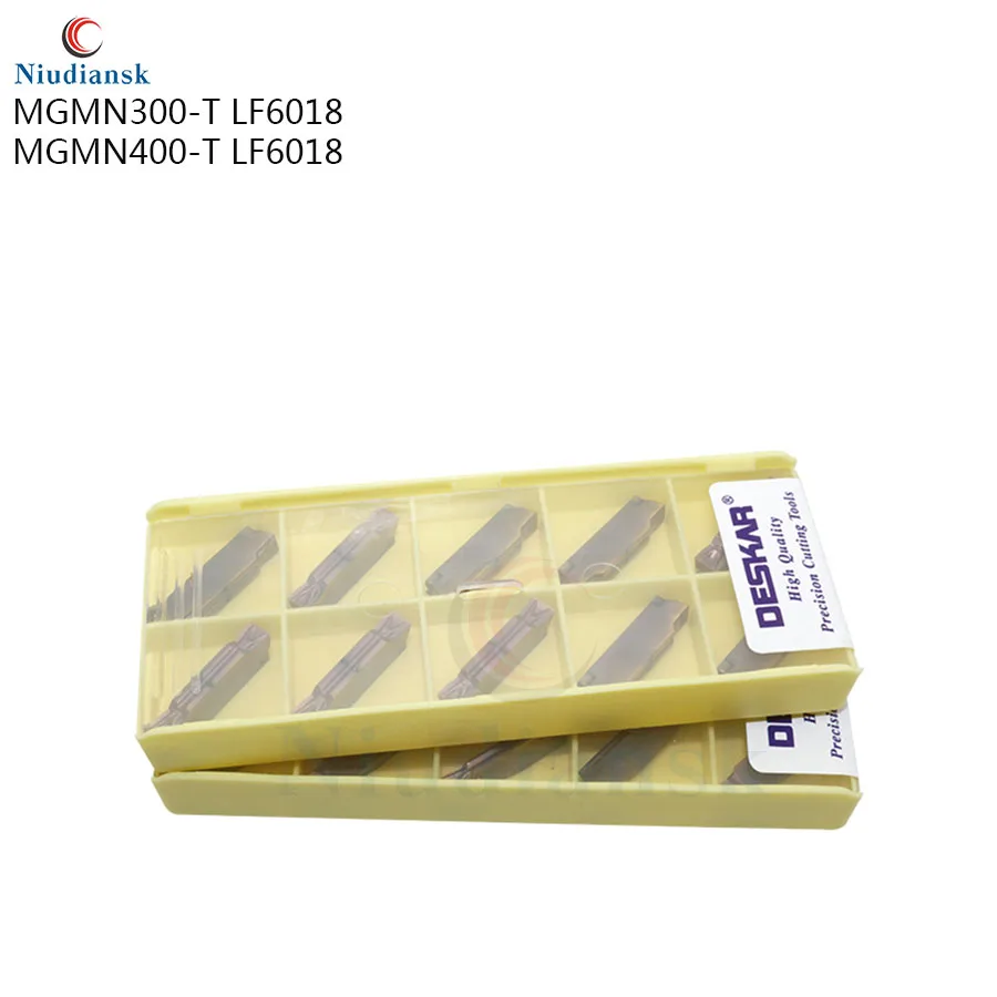 10 шт. DESKAR MGMN300 T LF6018 MGMT400 Высокое качество карбид cally вставка токарный станок с ЧПУ