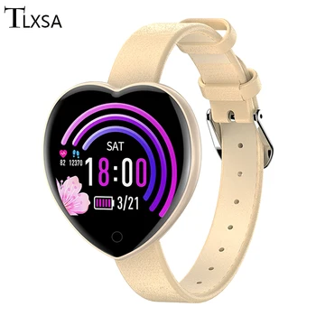 Fashion Heart Shaped Smart Watch Women Sports Fitness Pedometer Waterproof Smartwatch Heart Rate Monitor For IOS Android Watches
Fashion Heart Shaped Smart Watch Women Sports Fitness Pedometer Waterproof Smartwatch Heart Rate Monitor For IOS Android Watches