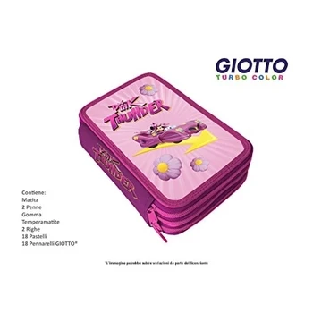 Astuccio 3 Zip Minnie contenuto Giotto
Astuccio 3 Zip Minnie contenuto Giotto