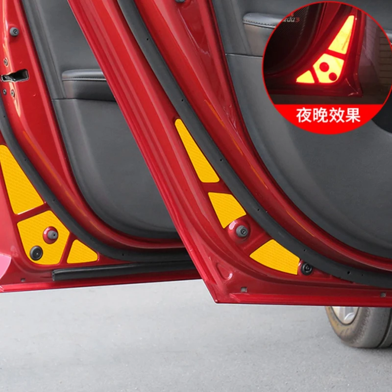 For Mazda3 Axela 2020 Red or Yellow Car Door Reflective Sticker Luminous Warning Car Accessories 18pcs
For Mazda3 Axela 2020 Red or Yellow Car Door Reflective Sticker Luminous Warning Car Accessories 18pcs