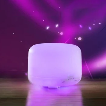 500ml Air Humidifier Electric Aroma Diffuser Mist Maker Essential Oil Aromatherapy Machine with 7 Colors LED Light
500ml Air Humidifier Electric Aroma Diffuser Mist Maker Essential Oil Aromatherapy Machine with 7 Colors LED Light
