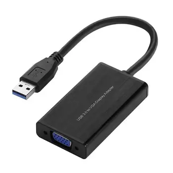 1080p USB3.0 to VGA Adapter Cable Video Display Converter for PC Windows 7 8 10 Lightness Portability Convenient Carrier
1080p USB3.0 to VGA Adapter Cable Video Display Converter for PC Windows 7 8 10 Lightness Portability Convenient Carrier