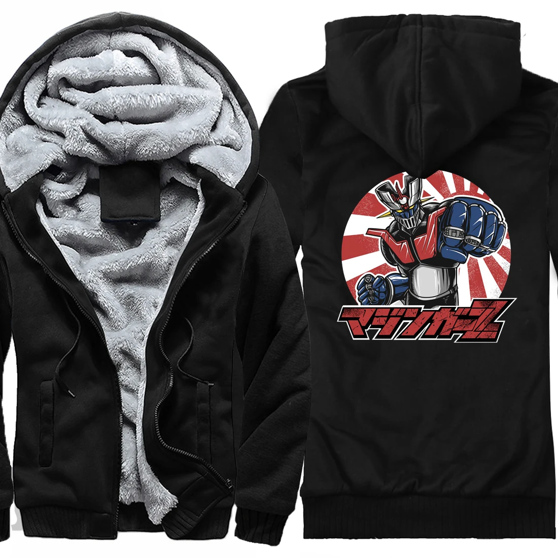 Mazinger Z Print Mens Thicken Jackets 2020 New Arrival Dark Blue Clothing Wool Liner Winter Coats And Hooded Casual Zipper Homme
Mazinger Z Print Mens Thicken Jackets 2020 New Arrival Dark Blue Clothing Wool Liner Winter Coats And Hooded Casual Zipper Homme
