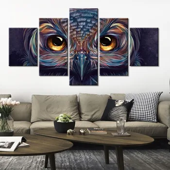 5 Panel Canvas Wall Art Pictures Animal Owl Painting Modern Prints Poster Home Decor Artwork Canvas Painting
5 Panel Canvas Wall Art Pictures Animal Owl Painting Modern Prints Poster Home Decor Artwork Canvas Painting