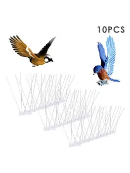 10PCS Stainless Steel Bird Spikes Kit Bird Repellent Anti-climb Security Spikes With Plastic Base
10PCS Stainless Steel Bird Spikes Kit Bird Repellent Anti-climb Security Spikes With Plastic Base