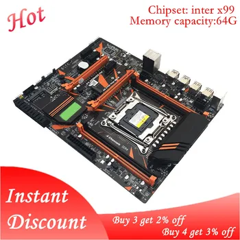 X99 Mainboard LGA2011-V3 Professional 4 Channel DDR4 Desktop Computer Motherboard Module Random Color
X99 Mainboard LGA2011-V3 Professional 4 Channel DDR4 Desktop Computer Motherboard Module Random Color