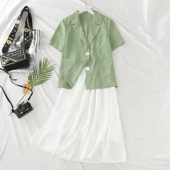 2020 New Fashion Brand Oversized Women Set Short Calf-length Pants Elastic Waist Casual Pockets Sailor Collar Polyester Solid
2020 New Fashion Brand Oversized Women Set Short Calf-length Pants Elastic Waist Casual Pockets Sailor Collar Polyester Solid