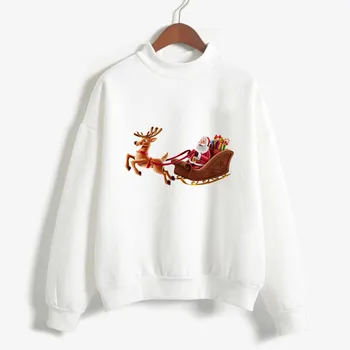 Coat women's sweatshirt худи hoodies толстовки sports Leisure Casual Santa Print Blouse Tops Christmas Pullover Sweatshirt h4
Coat women's sweatshirt худи hoodies толстовки sports Leisure Casual Santa Print Blouse Tops Christmas Pullover Sweatshirt h4