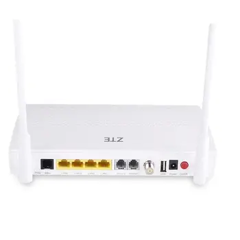 ZTE F668 3.3 FTTH fiber wifi onu 2voice+4ge+1catv Internal antenna 2.4G Gpon catv onu 
ZTE F668 3.3 FTTH fiber wifi onu 2voice+4ge+1catv Internal antenna 2.4G Gpon catv onu