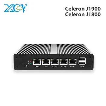 XCY Fanless Mini PC Celeron J1900 Quad-Core 4 LAN Gigabit Firewall Router pFsense Windows 10 Linux Ubuntu Industry Mini Computer
XCY Fanless Mini PC Celeron J1900 Quad-Core 4 LAN Gigabit Firewall Router pFsense Windows 10 Linux Ubuntu Industry Mini Computer