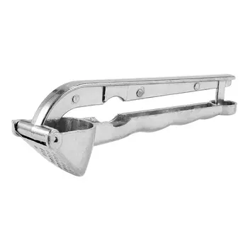 Aluminum Garlic Press Presser Kitchen Tool Cooking Gadgets Ergonomic Handle for Better Leverage and Easy Squeezing
Aluminum Garlic Press Presser Kitchen Tool Cooking Gadgets Ergonomic Handle for Better Leverage and Easy Squeezing