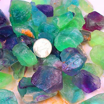 Anju Jewelry Sri Lanka Natural Color Fluorite Raw Stone Raw Material Purple Green Ornament Color Crystal 
Anju Jewelry Sri Lanka Natural Color Fluorite Raw Stone Raw Material Purple Green Ornament Color Crystal