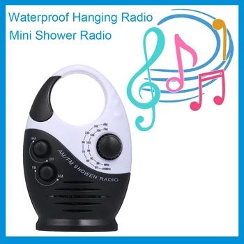Waterproof Mini Shower Radio Portable Radio Pocket AM FM Radio Music Digital Recorder Built-in Speaker For Bathroom Car Pools
Waterproof Mini Shower Radio Portable Radio Pocket AM FM Radio Music Digital Recorder Built-in Speaker For Bathroom Car Pools