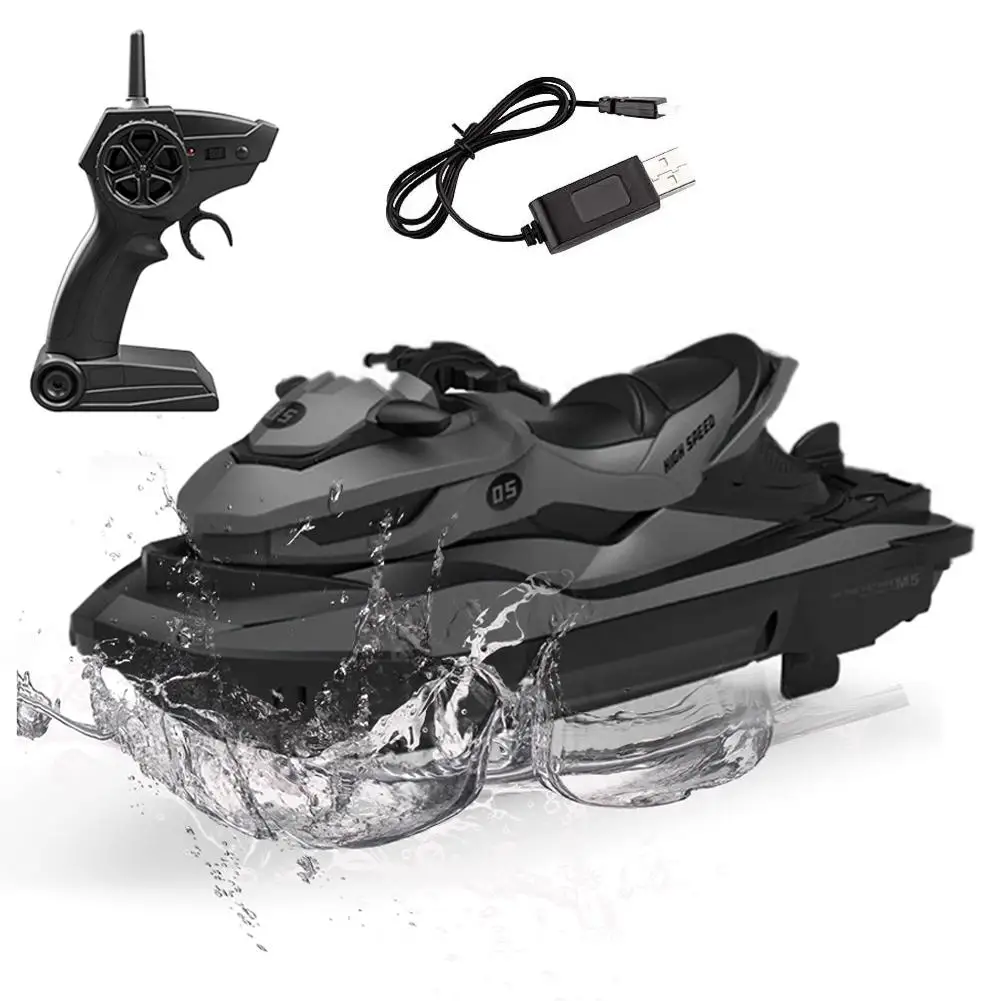 2.4G Mini Remote Control RC Boat Motorboat Children's Toys Model for Water Skiing in Summer
2.4G Mini Remote Control RC Boat Motorboat Children's Toys Model for Water Skiing in Summer