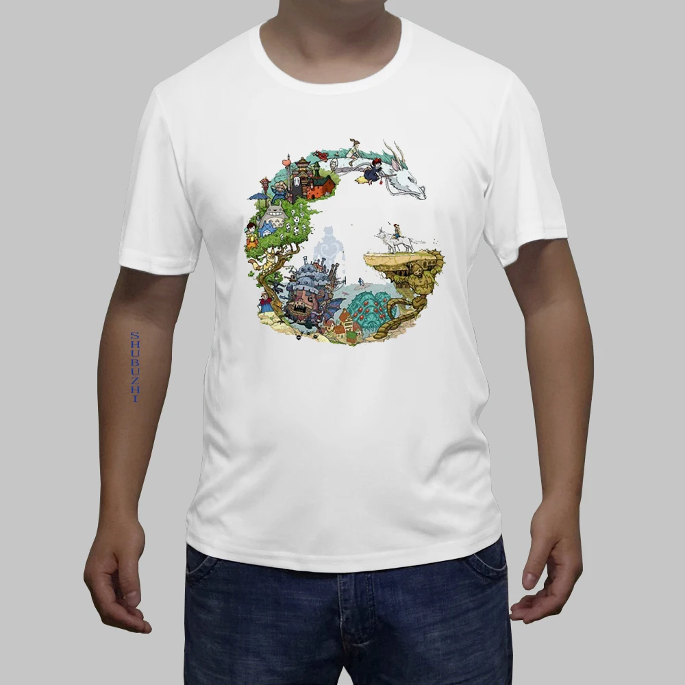 Studio Ghibli Miyazaki Hayao Anime Spirit Away Mask No Face Bank Totoro Cartoon Men Women Clothes Summer T-Shirt Dragon
Studio Ghibli Miyazaki Hayao Anime Spirit Away Mask No Face Bank Totoro Cartoon Men Women Clothes Summer T-Shirt Dragon