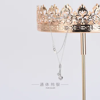 New Ladies Necklace Korean Light Luxury Sterling Silver Rhinestone Zircon Double Heart Clavicle Chain Pendant Girl Neck Accessor
New Ladies Necklace Korean Light Luxury Sterling Silver Rhinestone Zircon Double Heart Clavicle Chain Pendant Girl Neck Accessor